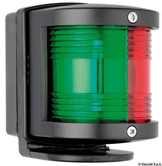 Fanale U77 rosso/verde/nero basetta posteriore